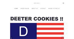 Desktop Screenshot of deetercookies.com